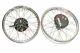 Triumph 350 Front Rear Wheel Rim With Brake System & Stainless Steel Spokes
