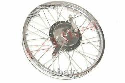 Triumph 350 Front Rear Wheel Rim With Brake System + Stainless Steel Spokes