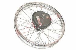 Triumph 350 Front Rear Wheel Rim With Brake System & Stainless Steel Spokes CDN