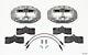 Wilwood 140-10789 (kit) Brake System D8-4 Clear Anodize Aluminum Front
