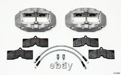 Wilwood 140-10789 (Kit) Brake System D8-4 Clear Anodize Aluminum Front