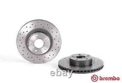 X2 Pcs Front Brake Disc Rotos X2 Pcs Set 09.5674.2x Brembo I