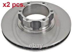 X2 Pcs Front Brake Disc Rotos X2 Pcs Set 16198 A. B. S. I