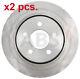 X2 Pcs Front Brake Disc Rotos X2 Pcs Set 18018 A. B. S. I