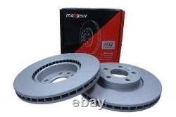 X2 Pcs Front Brake Disc Rotos X2 Pcs Set 19-1332max Maxgear I