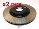 X2 Pcs Front Brake Disc Rotos X2 Pcs Set 60-03-351 Ashika I