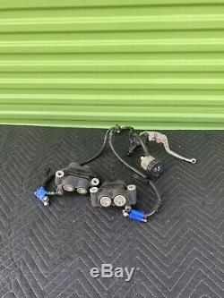 YAMAHA R1 YZF-R1 FRONT BRAKE SYSTEM CALIPERS, Master Cylinder Complete 2005