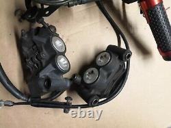 Yamaha R6 2co front brake Calipers Front system short levers handlebar pads