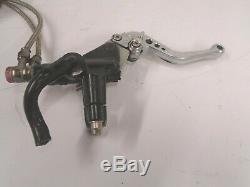 Yamaha Yzf750r Front Brake System Calipers Braided Hoses Master Lever Yzf750