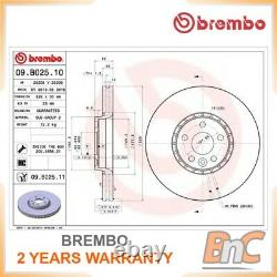 2x Brembo Front Brake Disc Set Volvo Xc60 Oem 09b02511 31277342