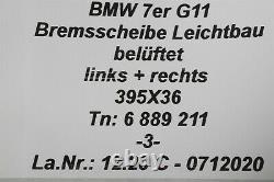 6889211 Frein 15 9/16x1 13/32in Alpina B7 Système De Freinage Avant Bmw 7er G11 G12 LCI