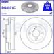 Disque De Frein Avant Delphi Bg4971c Compatible Avec Le Système De Freinage Suzuki Baleno Swift Ventilé