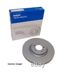 Disque de frein avant Delphi BG5278C s'adapte au système de freinage Renault Arkana ventilé
