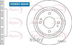 Disque de frein avant gauche N/S ventilé compatible avec BMW Série 2 3 4 APEC DSK3862B