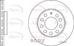 Disque de frein ventilé avant de remplacement APEC DSK2577 adapté à Seat Leon