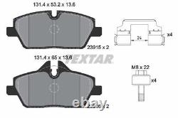 Disques de frein TEXTAR Rotors & Plaquettes Avant & Arrière Jeu de service de freinage Convient pour BMW i3