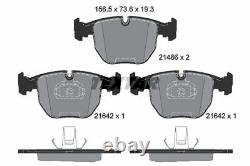 Disques de frein TEXTAR Rotors & Plaquettes Kit de service du système de freinage avant pour BMW X5