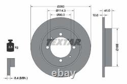 Disques et plaquettes de frein TEXTAR ensemble de service de freinage avant et arrière pour Volvo S40 V40