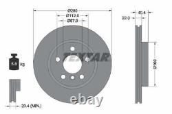 Disques et plaquettes de frein TEXTAR pour Mini Mini, ensemble de service de freinage avant et arrière