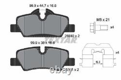 Disques et plaquettes de frein TEXTAR pour Mini Mini, ensemble de service de freinage avant et arrière