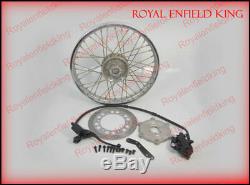 Frein Avant À Disque Kit D'assemblage Système Avec Roue À Disque Pour Royal Enfield Bikes Bsa