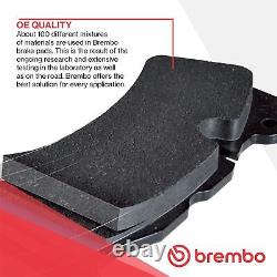 Jeu de plaquettes de frein pour frein à disque avant pour système Brembo compatible BMW BREMBO P06088
