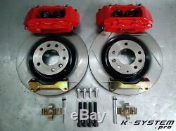 K-system. Pro Mazda Mx-5 Nc 05-14 Brembo 4-pot 320x28 Big Brake Kit Bbk