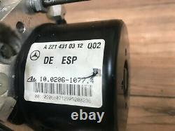 Mercedes Benz Oem S550 Cl550 Abs Système De Pompe De Frein Hydraulique Esp Anti Lock 07-09
