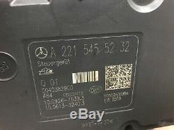 Mercedes Benz S550 Oem S600 S65 Cl500 Cl63 Abs Système De Freinage Antiblocage Pompe 07-09