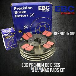 Nouveau Ebc 288mm Disques De Frein Avant Et Pads Kit De Freinage Kit Oe Qualité Pdkf2100