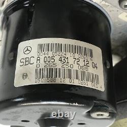 Pompe et module ABS SBC de classe E Mercedes W211 A0054317212 0265960025