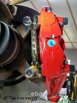 Système K. Pro Honda Accord VII & VIII / 02-15 Brembo 4-pot 324x30 Big Brake Kit