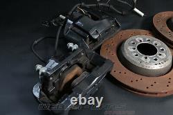 Système de freinage avant BMW 3er M3 E92 420PS V8, disques de frein de 14 5/32x1 3/16 pouces et étriers.