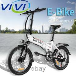Vélo Électrique VIVI 20 Vélo Électrique Pliable E-citybike Commuter Vélo De Montagne 350w +