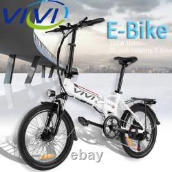 Vélos Électriques Vélo De Montagne E-bike 20'' Pliant Vélo E-citybike 350w E 220