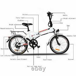 Vélos Électriques Vtt 20 Ebike 350w Motor E-citybike Vélo 7speed 36v