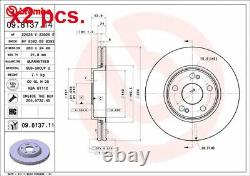 X2 Disques de frein avant Rotos X2 Ensemble de 09.8137.11 Brembo