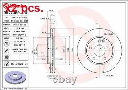 X2 Disques de frein avant X2 Ensemble 09.7359.21 Brembo