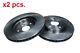 X2 Disques De Frein Avant X2 Ensemble De Rotors 19-2281 Maxgear