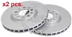 X2 disques de frein avant X2 jeu de rotors 17856 A. B. S.